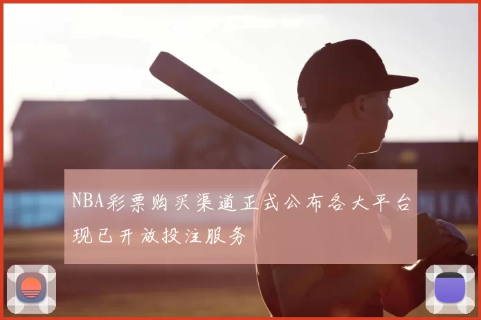 NBA彩票购买渠道正式公布各大平台现已开放投注服务